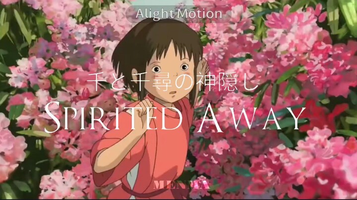 spirited away by me (menma on tiktok)