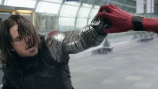 How powerful is Spider-Man! Can take a punch from the Winter Soldier!