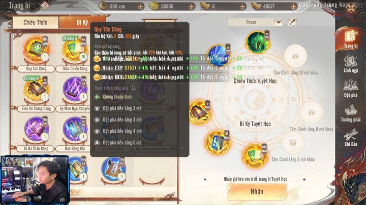 THIÊN LONG BÁT BỘ 2: QUAY BÍ KÍP -TUYỆT HỌC-ĐỠ TỐN KÉM -TẨY DÒNG CỰC QUAN TRỌNG CHO NV -TLBB2M