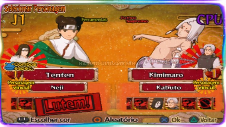 TENTEN VS KIMIMARO - NARUTO ULTIMATE NINJA 6 ANDROID GAMEPLAY
