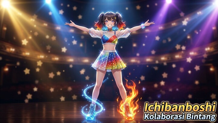 TSUYOSA x Idol Collage Kolaborasi Cover "Ichibanboshi" di Ganbatte 2026 — Bintang Terbesar Malam Ini