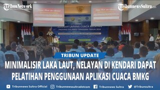 Nelayan Kendari Diajarkan Penggunaan Aplikasi INA WIS BMKG, Cegah Terjadinya Laka Laut Saat Melaut