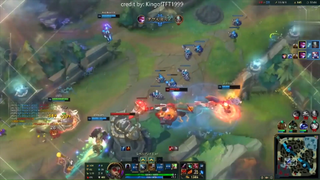 Yasuo bị bón hành khi đầu game chọc nasus #game