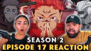 SUKUNA USES HIS DOMAIN EXPANSION! | Jujutsu Kaisen S2 Ep 17 Reaction