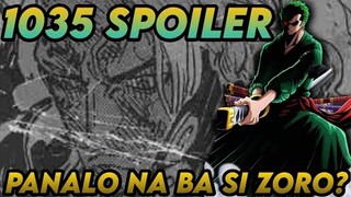 One piece 1035 spoiler. King face reveal. Panalo na ba si zoro?