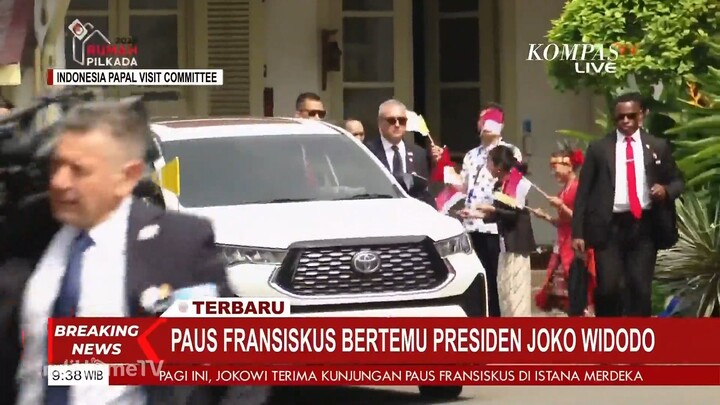 Breaking News - Kedatangan Paus Fransiskus - Kunjungan Resmi Ke Presiden