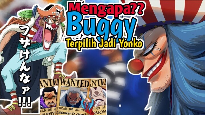 Buggy menjadi seorang yonko⁉️⁉️ Berikut Alasannya