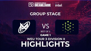 Game 1: Nigma Galaxy vs Brame (SumaiL vs ThuG | BO3) DPC WEU 2022 Tour 3: Division II