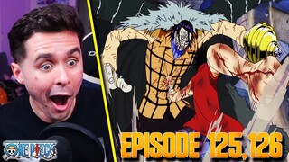 "WHAT AN AMAZING EPISODE" One Piece Ep.125,126 Live Reaction!