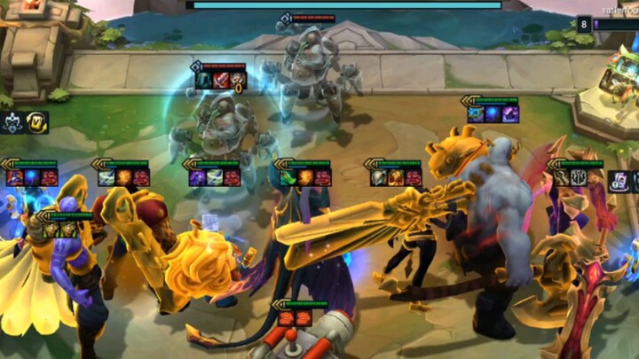 Teamfight Tactics S9: 8 three-star five-cost units—absurd!