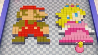 Super Mario Party Minigames - Peach vs Daisy vs Mario vs Luigi