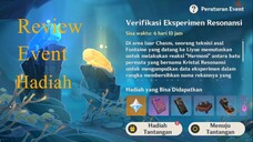 Review Event Verifikasi Eksperimen Resonansi || Genshin Impact Indonesia