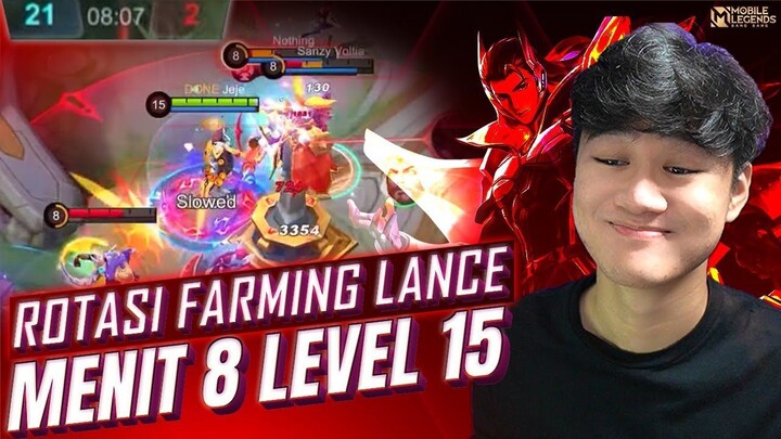 LANCELOT JEJE MENIT 8 LEVEL 15 + DAPET MANIAC !! SEGILA ITU DI PATCH SEKARANG -