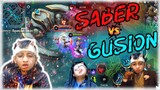 SABER VS GUSION FUNNY MOMENTS | Mobile Legends | Eraldo