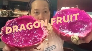 MUKBANG DRAGON FRUIT //MY BOSS BOUGHT FOR ME (THANKS GOD) SHE'S VERY GENEROUS BOSS #fruit #mukbang