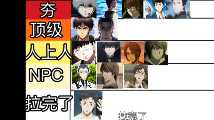 Ranking the颜值 of the male leads from four forbidden manga series, from hottest to least attractive