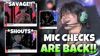 MIC CHECKS ARE FINALLY BACK IN MPL!! 🤣