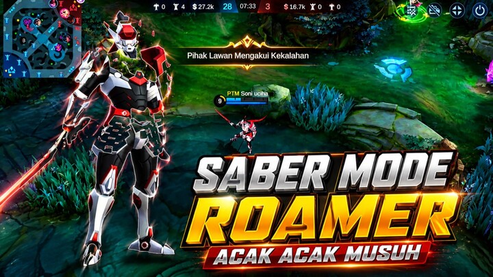 Aksi Kang Saber Bikin Lawan Surrend | MLBB MOBILE LEGENDS