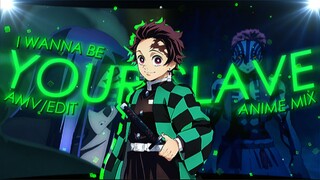 Wanna be your slave [AMV/EDIT] - anime mix