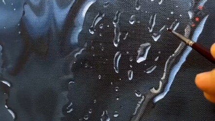 ทิวทัศน์ฝนตกหน้ากระจกรถยนต์แบบไฮเปอร์เรียลลิสติกของศิลปินชาวอเมริกัน เกรกอรี ทีลเกอร์ ทำให้ฉันแยกไม่