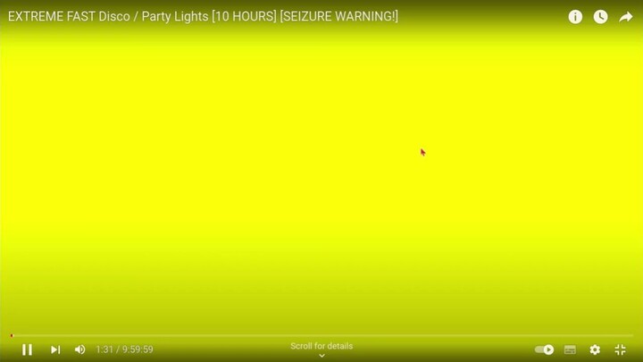 EXTREME FAST Blue, Yellow, Red & Green Disco _ Party Lights [10 HOURS] [SEIZURE