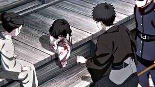 The mortal body beat the ghost to death with his fists