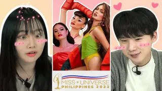 The winner of 'Miss Universe Philippines 2022', Korean guy and girl think!