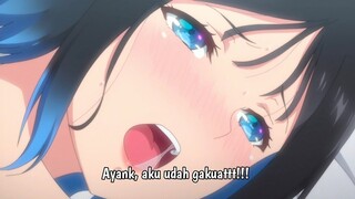 Aoba-chan auto basah setelah terkena pijatan brutal Kouyou 🥵💦