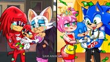 Rich Family Sonic VS Poor Family Knuckles - Unforgettable Farm Trip | Sonic Life Animation |SamStory