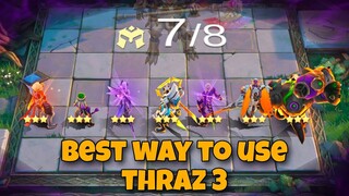 Latest way to use Tharz Skill 3