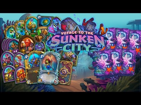 Opening New Expansion "Voyage To The Sunken City" | Hearthstone
