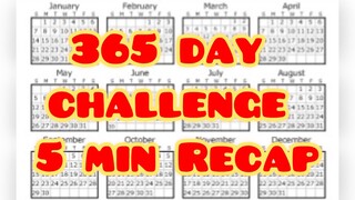 365 Day Recap in under 5 MINS -