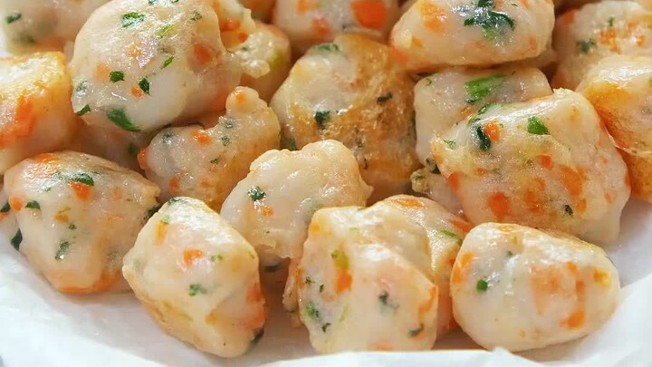 Cảm giác khi ăn thật sự cực kỳ hài lòng! Mỗi miếng đều có thể cảm nhận được thịt tôm thật.