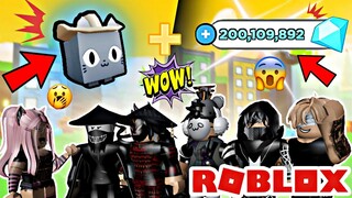 Pet Simulator X p5 Exclusive Pets at 200M Gems ANG PREMYO SA MANANALO SA PALARO KO! + Pets Giveaway!
