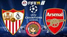 FIFA 19: UEFA Champions League | Sevilla 🇪🇸 VS 🏴 Arsenal (Group B)