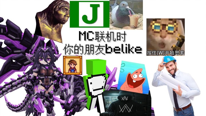 When you're in an MC multiplayer session, your friends are like: [meme]