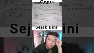 CEPU SEJAK DINI #bangpen #tiktokviral  #reels #meme