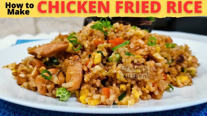 CHICKEN FRIED RICE | How To Make Chicken Fried Rice | Restaurant Style CHICKEN FRIED RICE Recipe