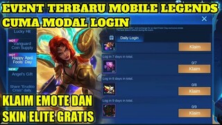 2 EVENT TERBARU MOBILE LEGENDS!!! KLAIM SKIN ELITE DAN EMOTE PERMANEN GRATIS