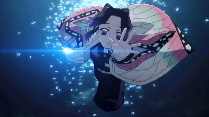 【水彩】鬼灭之刃—蝴蝶忍  临摹自插画师yogimemo的作品       摩西，摩西～