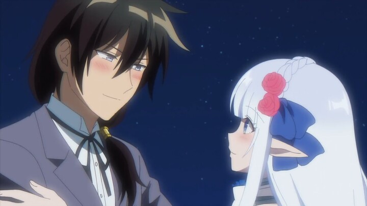 Nephy and Zagan romance moments / How to love your elf wife #anime #animeedit #nephy