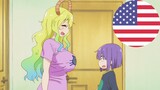 WHAT IS SHE DOING? (ENGLISH DUB) Maid Dragon S