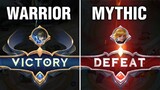 Playing in MYTHIC vs WARRIOR
