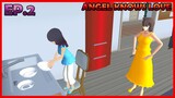 [Film] ANGEL KNOWS LOVE: My Father Has A New Wife - Episode 2 || SAKURA School Simulator