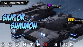 Review, Skip or Summon Tarrasque & Estaque | Counter:Side