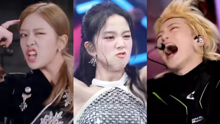 K-pop Idols with Over-the-Top Expressions