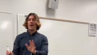 The teacher also danced when he was young!