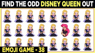 Disney Queen Odd One Out Emoji Games No 38 |  Find Odd Princess One Out  If You Are A Genius