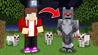 I Became A Werewolf In Minecraft