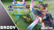 Brody Quantum Grip Legendary No Deaths | Mobile Legends